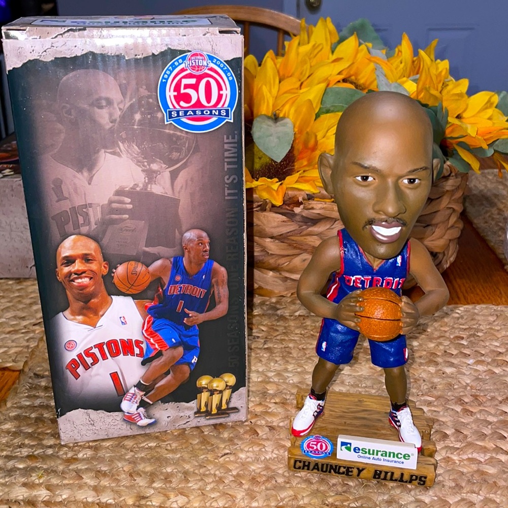Chauncey Billups Detroit Pistons Bobblehead